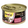 Gimpet ShinyCat консервы для кошек из курицы с крабом, 70 гр.
