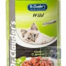Dr.Clauder's консервы для кошек Мелкие куски дичи в восхитительном желе, 415 гр.