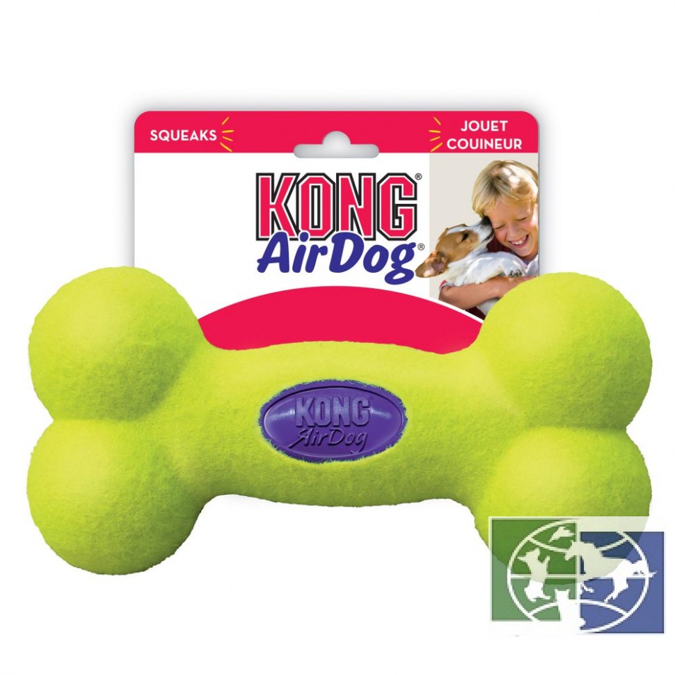 KONG игрушка для собак Air "Косточка" средняя 15 см