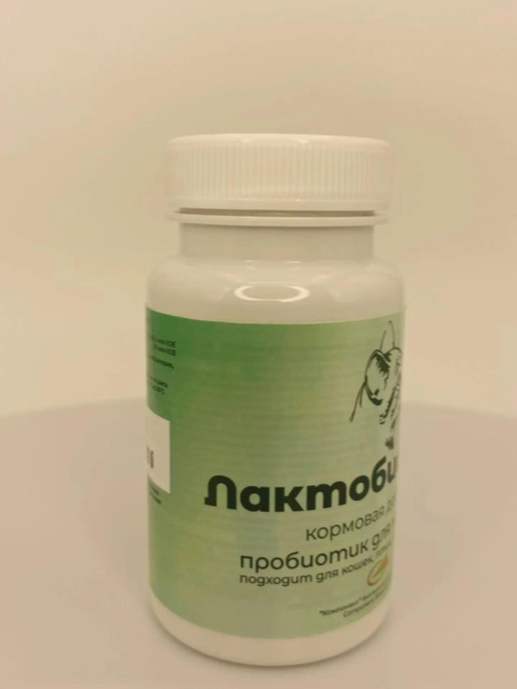 Компонент: Лактобифадол форте на муке для кошек, птиц, грызунов и хорьков, 50 гр.