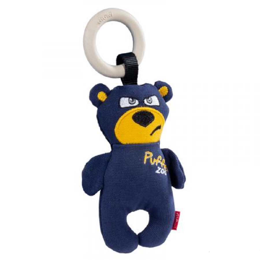 GiGwi Игрушка для собак Медведь с пищалкой 26 см, серия PUFFER ZOO, арт. 75500