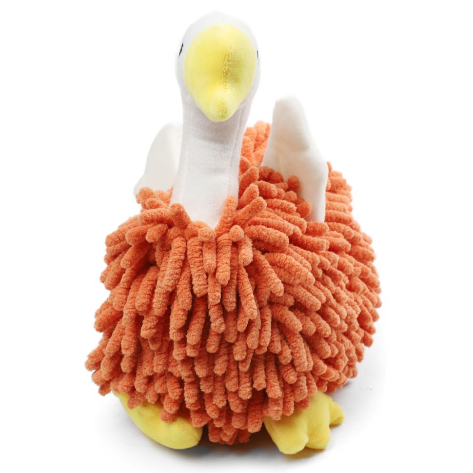 Triol: Игрушка мягкая для собак Лохматый гусь, 220 мм, арт. 12141313