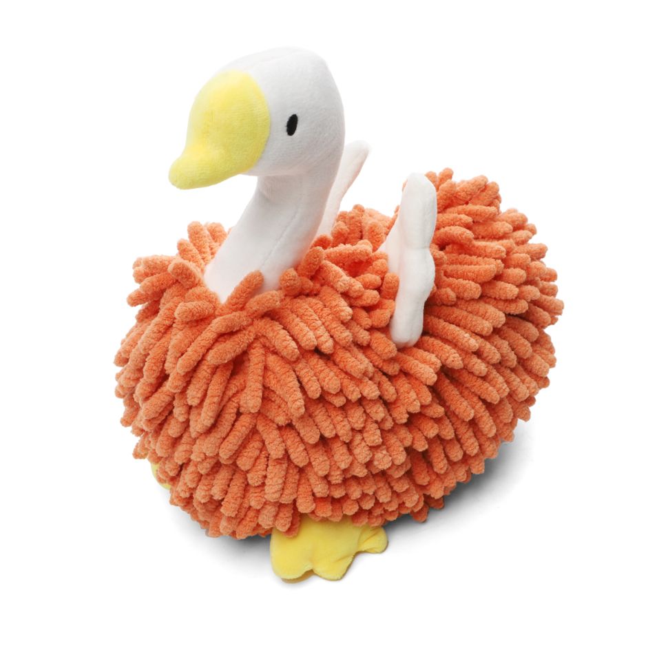 Triol: Игрушка мягкая для собак Лохматый гусь, 220 мм, арт. 12141313