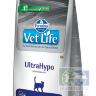 Vet Life Cat UltraHypo диета для кошек при неблагоприятной реакции на пищу (пищевая аллергия и/или пищевая непереносимость), 2 кг