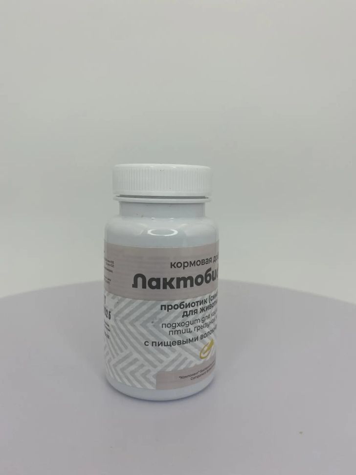 Компонент: Лактобифадол форте на отрубях для кошек, собак, грызунов, 40 гр.