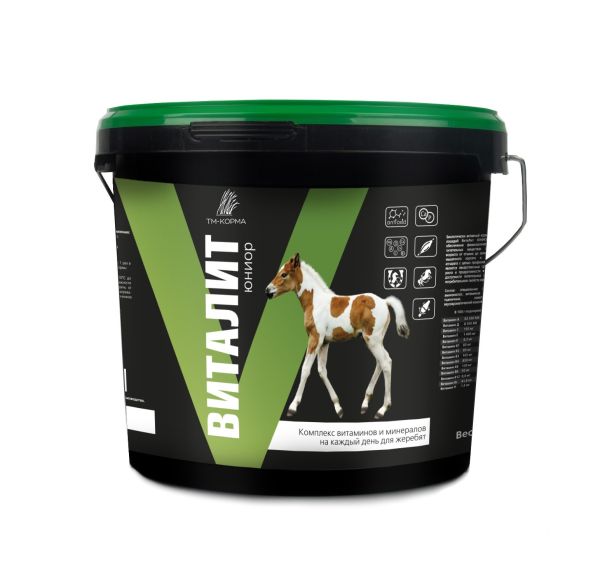 ТМ-Корма: ВитаЛит Юниор подкормка для жеребят и молодых лошадей 4 кг