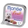 Monge Dog Fruit консервы для собак курица с малиной 100 гр.