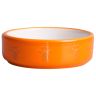 Mr.Kranch: КерамикАрт, миска керамическая, для грызунов, Оранжевая с морковью, 70 мл 