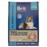 Brit: Premium Сухой корм с ягнёнком и индейкой для собак всех пород Dog Sensitive, 3 кг