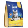 Brit: Premium, Сухой корм с уткой и курой, для стерилизованных кошек, Cat Sterilised Duck&Chicken, 8 кг