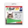 Rolf Club: капли 3D от клещей и блох для кошек 8-15 кг, 1,5 мл