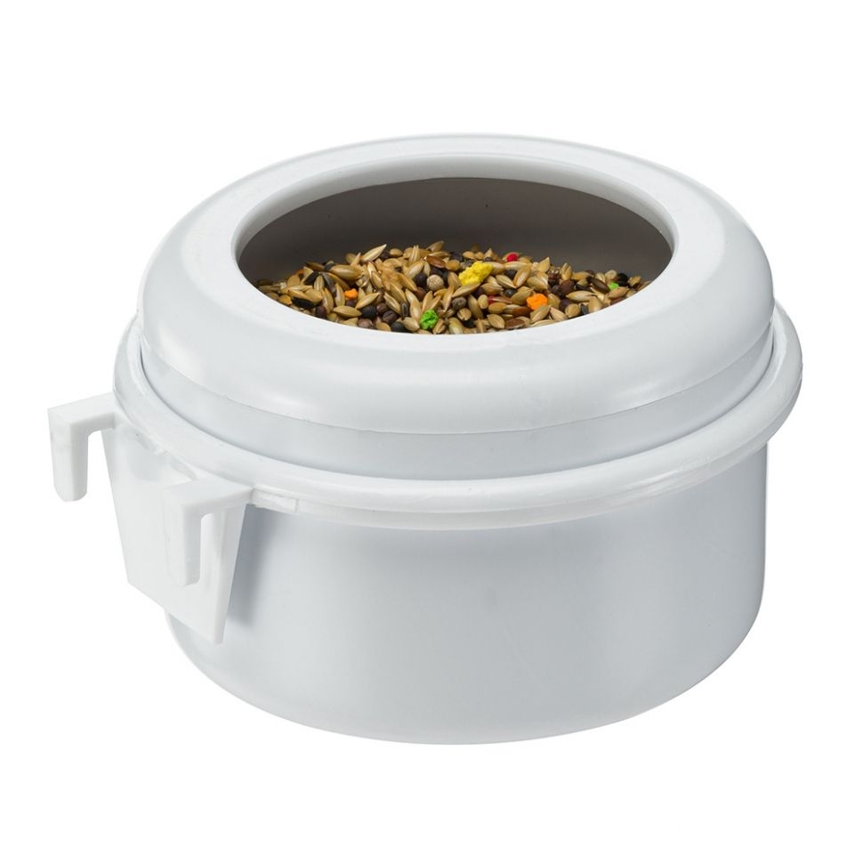 Ferplast: Кормушка Crema 12, 7 х 7 х 7 см, пластик, для птиц, арт. 84496099