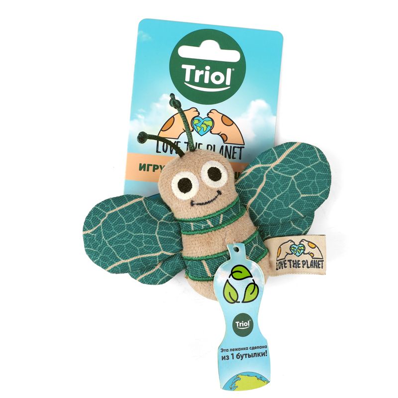 Triol: Игрушка для кошек Необыкновенный шмель, 12 см, серия LOVE THE PLANET, 22141056