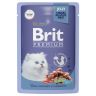 Brit: Premium, Пауч для котят, Телятина и морковь в желе, 85 гр.
