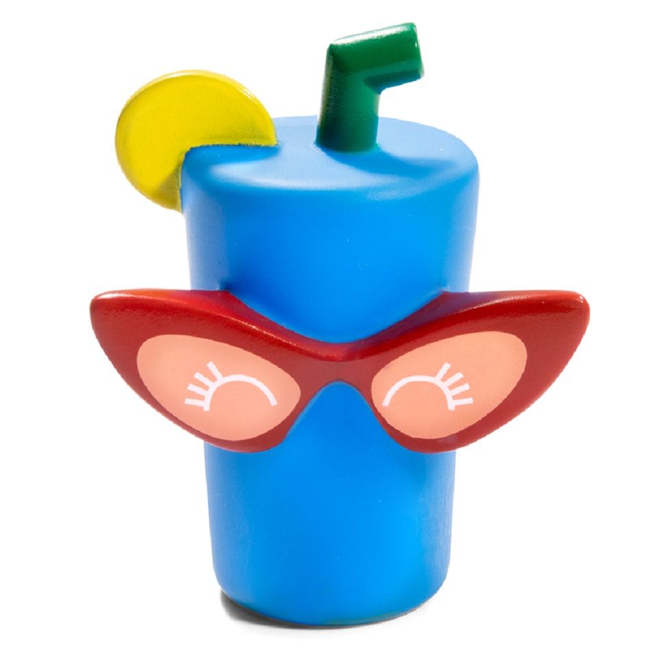 Triol: Игрушка для собак мелких пород Коктейль, 85 мм, серия MINI DOGS