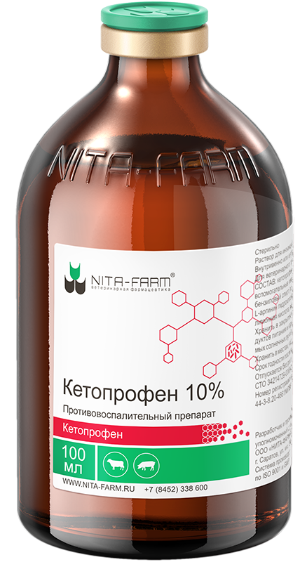 NitaFarm: Кетопрофен 10%, 100 мл