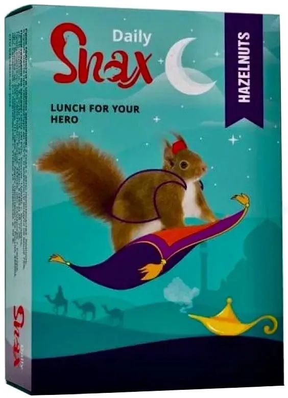 Snax Daily: Корм для уличных белок, 200 гр.