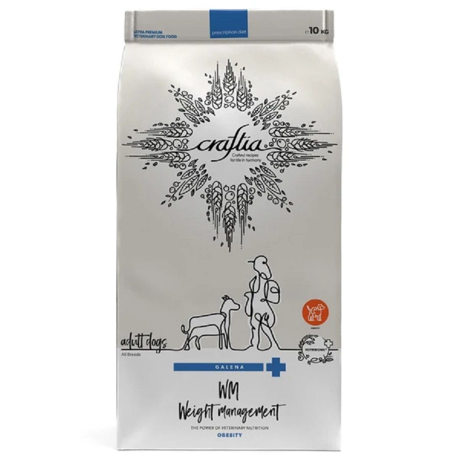 Craftia GALENA DOG WEIGHT MANAGEMENT (Obesity) Вейт Менеджмент (Обесити) для собак с избыточным весом 10 кг