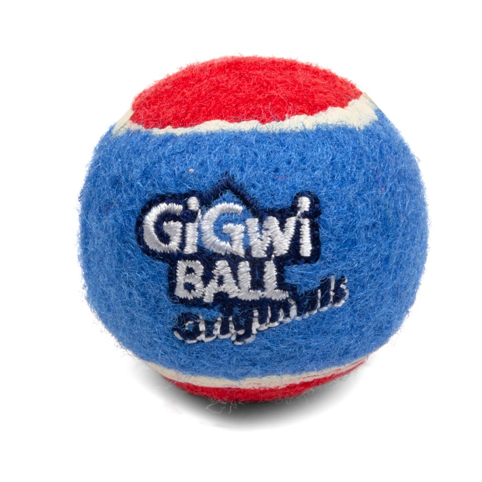 GiGwi Игрушка для собак Три мяча с пищалкой 8см, серия BALL Originals