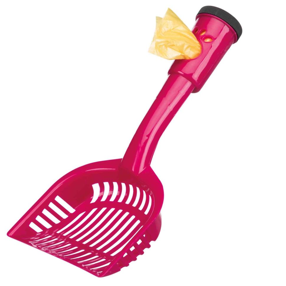 Тrixie: Совок для кошачьего туалета с мешком, M: 38 см, арт. 40477