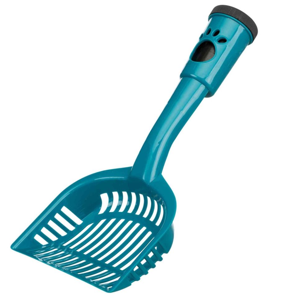 Тrixie: Совок для кошачьего туалета с мешком, M: 38 см, арт. 40477