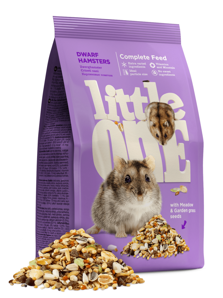 Little One: Корм для хомячков карликовых видов, 400 гр.