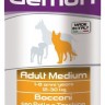 Gemon Dog Medium консервы для собак средних пород кусочки курицы с индейкой 1250г