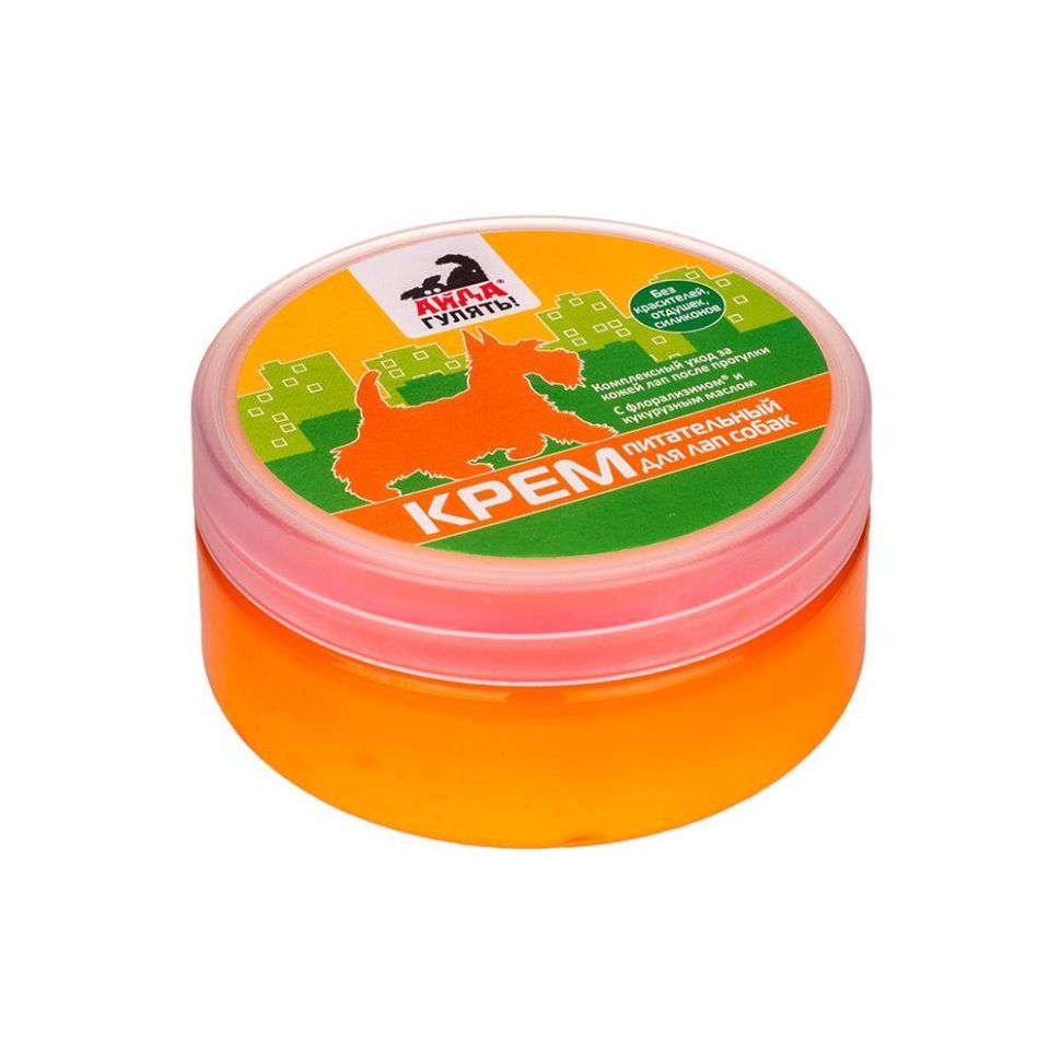 Фармакс: Айда гулять, крем питательный, для лап собак, 120 гр