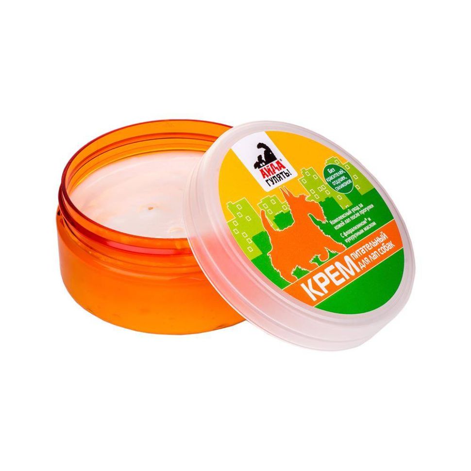 Фармакс: Айда гулять, крем питательный, для лап собак, 120 гр