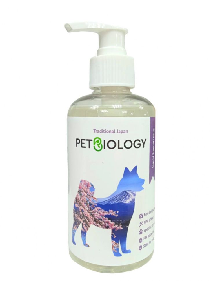 PetBiology: Жидкое мыло, для лап, для собак, аромат Японии, 300 мл