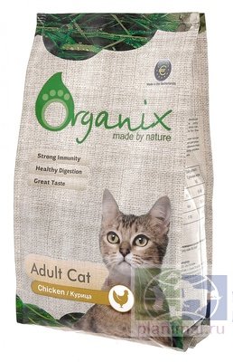 Organix корм для кошек курица Adult Cat Chicken, 1,5 кг