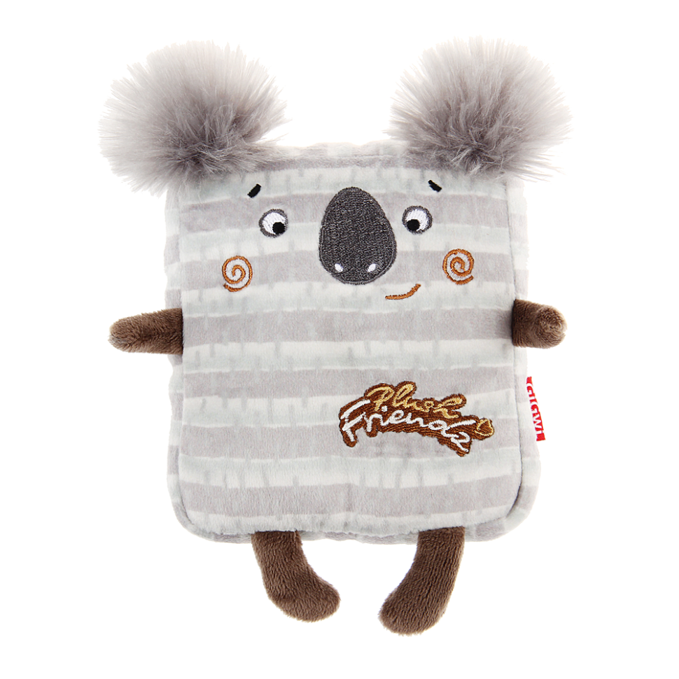 GiGwi Игрушка для собак Коала с пищалкой 12 см, серия PLUSH FRIENDZ, 85012