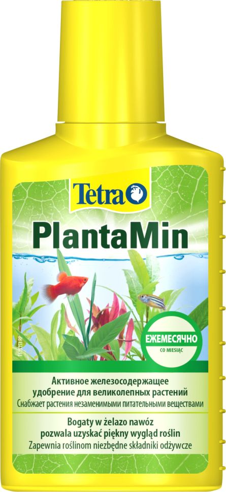 Tetra PlantaMin жидкое удобрение с Fe и микроэлементами 100 мл