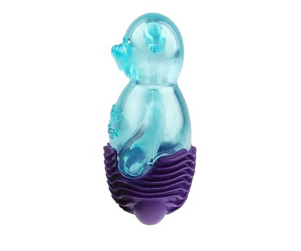 GiGwi: игрушка Мишка с пищалкой, синий, для собак