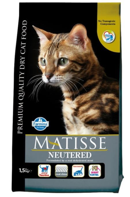 Matisse Neutered корм стерилизованных кошек, 1,5 кг