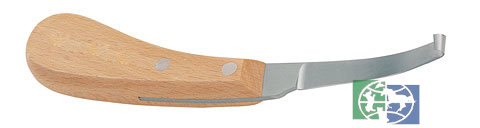 Kerbl: Нож копытный левосторонний Hoof Knife PROFI узкий, 16803