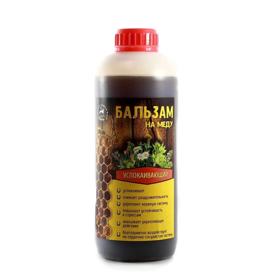 Идальго: Бальзам на меду Успокаивающий для лошадей, 1 л.