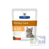 Сухой диетический корм для кошек Hill's Prescription Diet k/d Kidney Care при профилактике заболеваний почек, с курицей 400 г