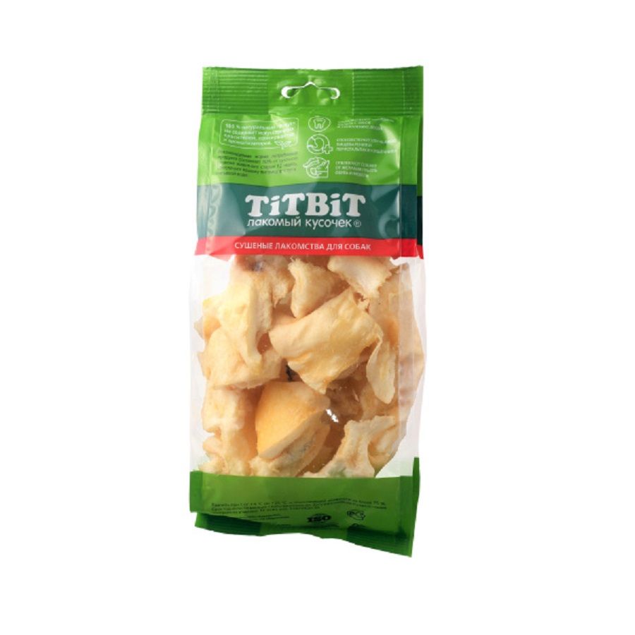 TiTBiT: Хрустики говяжьи - мягкая упаковка, 65 гр.