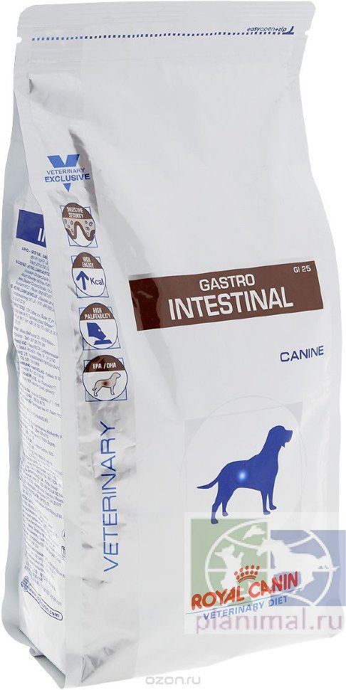 RC Gastro Intestinal GI25 Canin диета для собак при нарушении пищеварения, 2 кг