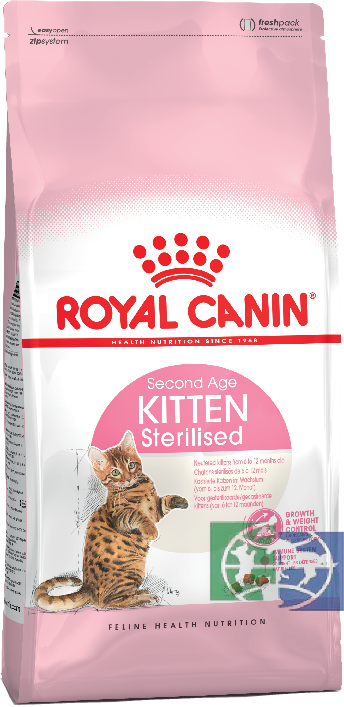 RC Киттен Sterilised, 0,4 д/стерилиз./кастрир. котят до 12 мес.