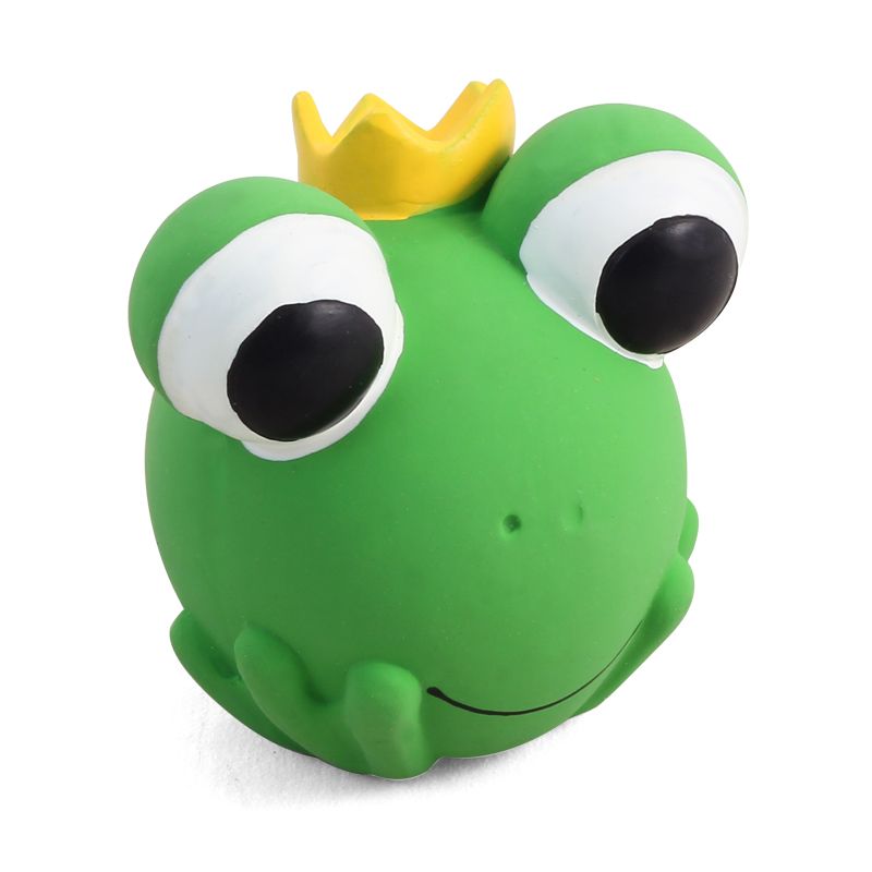Triol: Игрушка для собак, из латекса, Лягушонок, 65 мм