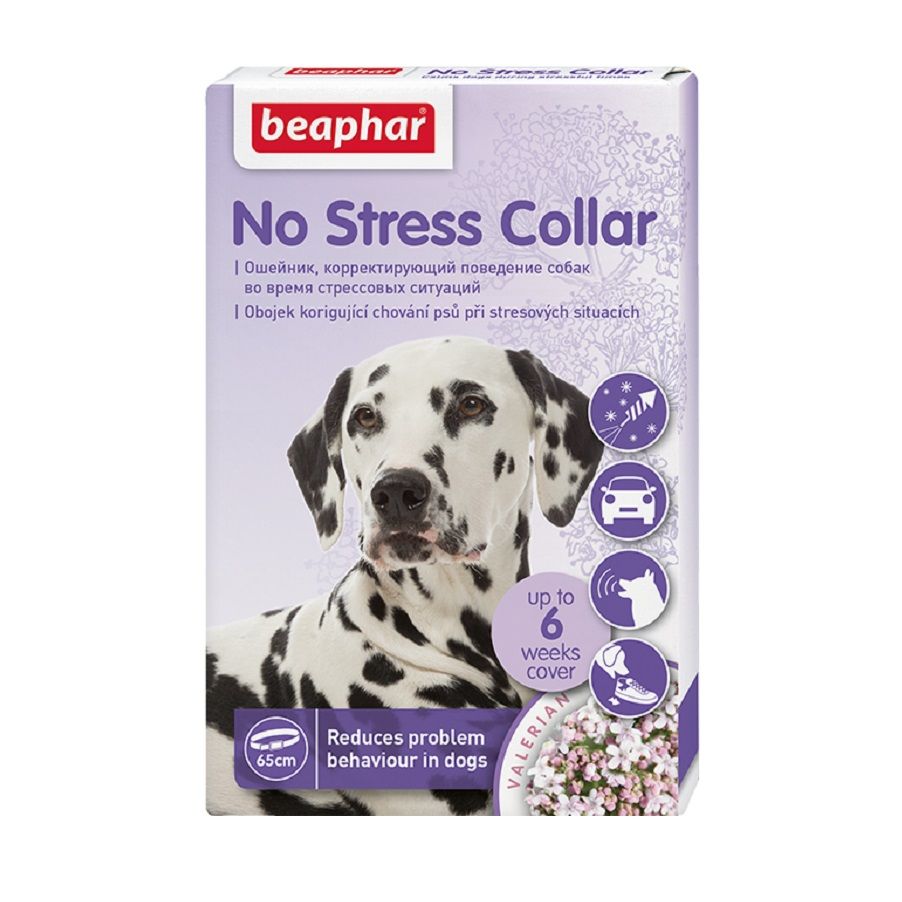 Beaphar: No Stress Collar Успокаивающий ошейник, для собак, 65 см