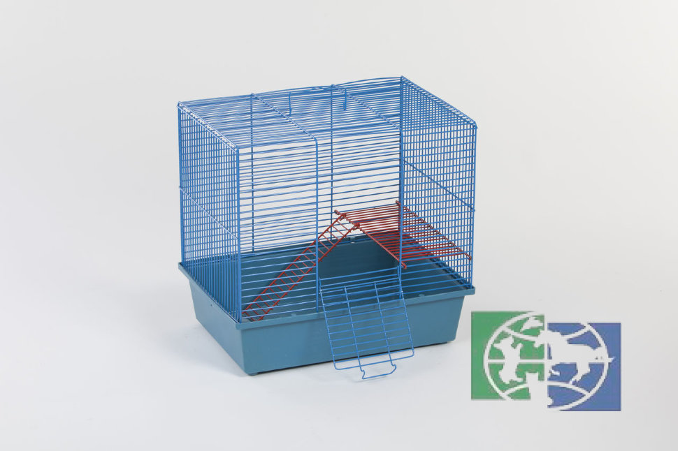 Велес: Клетка д/грызунов "Lusy Hamster 2"  б/комплекта, 350*260*260 мм, не разборная, арт. 210