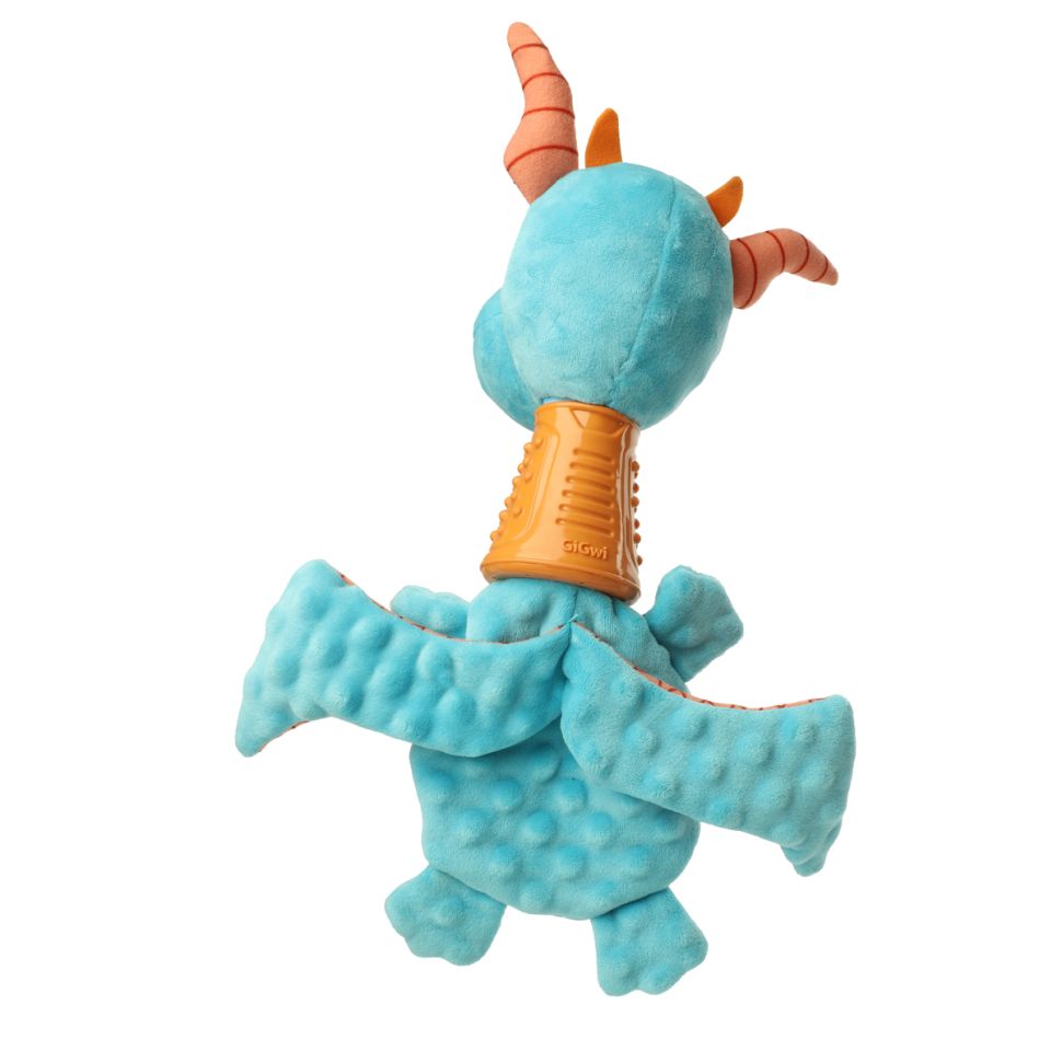 GiGwi Игрушка для собак Дракон 34 см, серия WILD HUNTER, карман для лакомств, хрустит, шуршит, арт. 85062