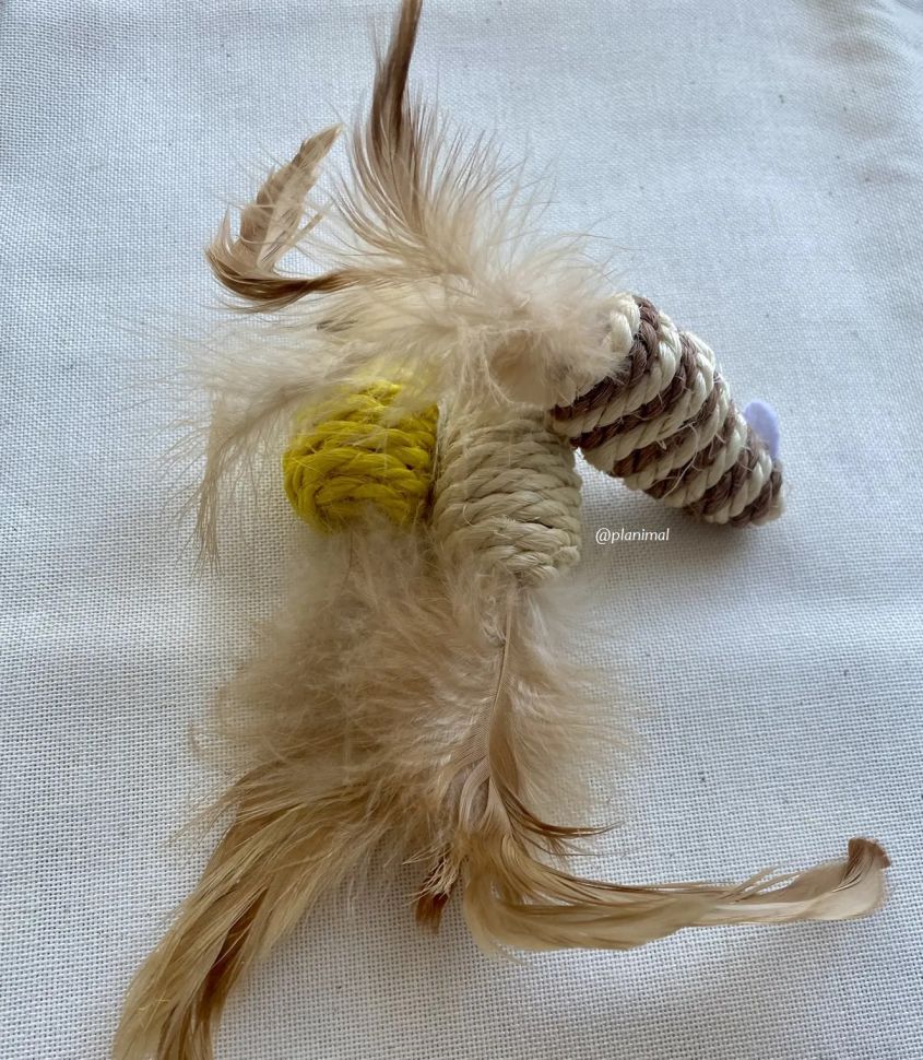 Triol: Набор игрушек для кошек "Активная игра 17", 3 мыши 55 мм, 22181056