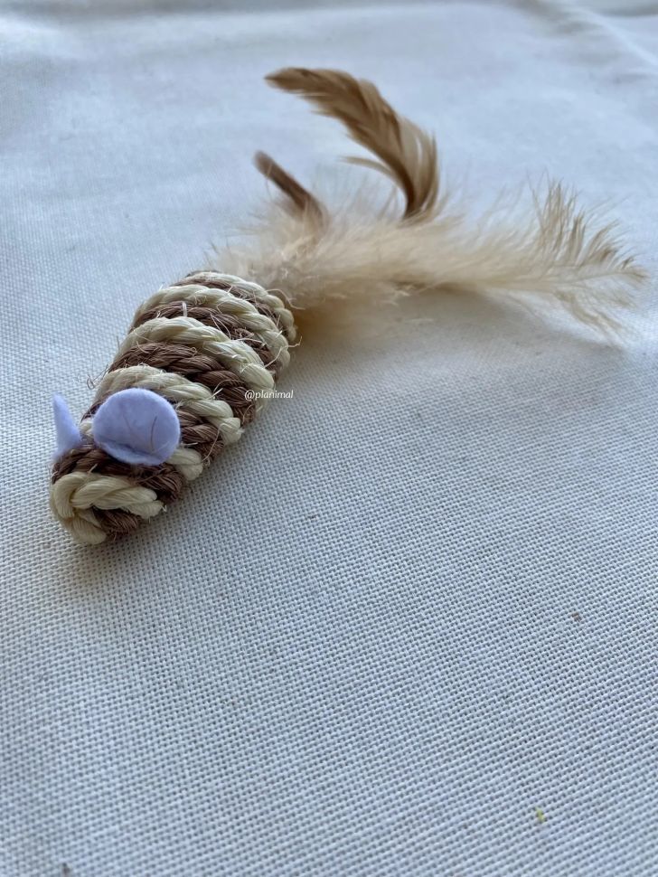 Triol: Набор игрушек для кошек "Активная игра 17", 3 мыши 55 мм, 22181056