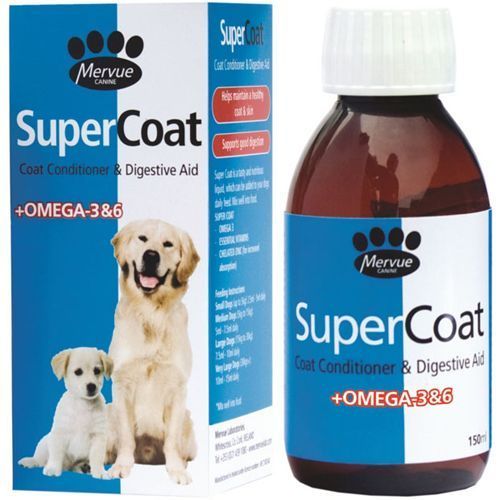 Inform Nutrition: Супер коат / SuperCoat Liquid for Dogs, комплексная добавка для улучшения состояния шерсти и кожи собак, сироп, 150 мл.