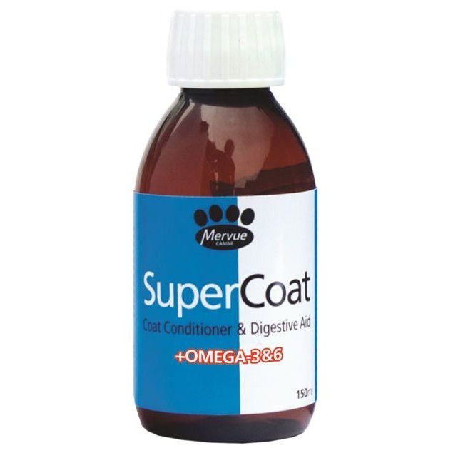 Inform Nutrition: Супер коат / SuperCoat Liquid for Dogs, комплексная добавка для улучшения состояния шерсти и кожи собак, сироп, 150 мл.
