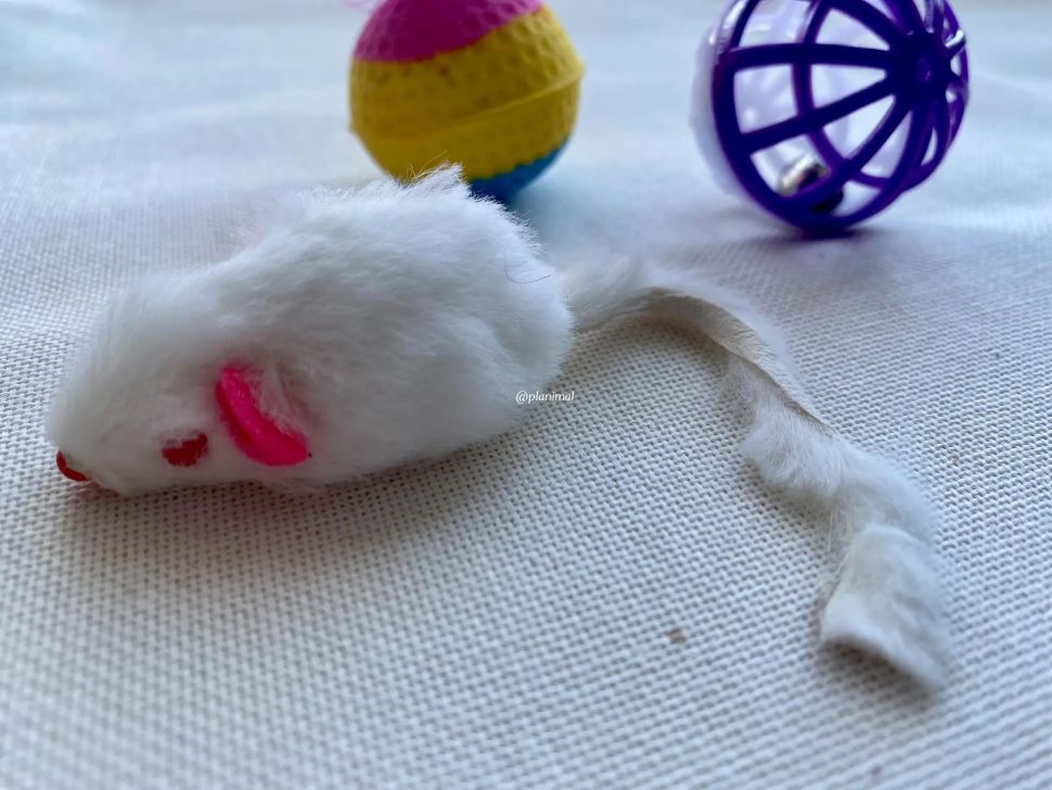 Triol: Набор игрушек для кошек "Активная игра 5", мяч d= 4 см, мышь 4,5 см, шар d=3,5 см, 22181034